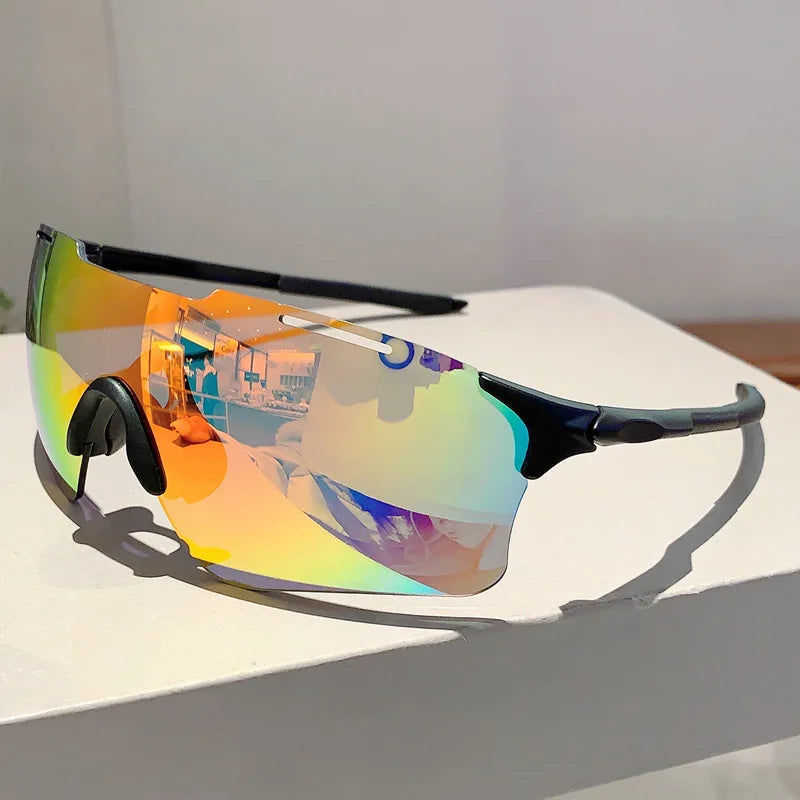 Rimless UV400 Sunglasses Outdoor Driving Men Women Sun Glasses Shades Cycling Hiking Eyewear